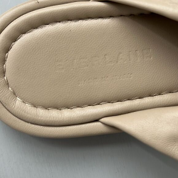 Everlane The Day Twist Sandal in Warm Khaki Size 6.5 - Picture 5 of 12